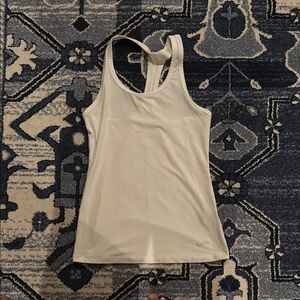Women's White Nike Tank Top